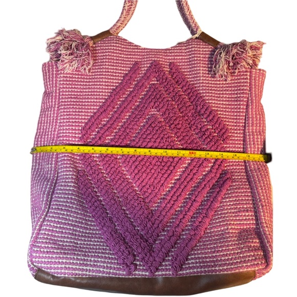 Boho Fringe Tote Bag by Nadia B - Picture 4 of 6